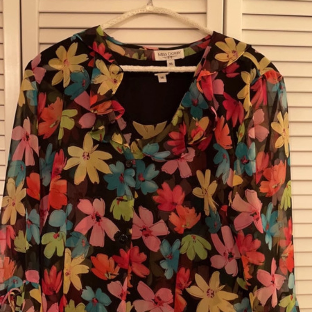 Vintage Miss Derby Babydoll Blouse and Shell